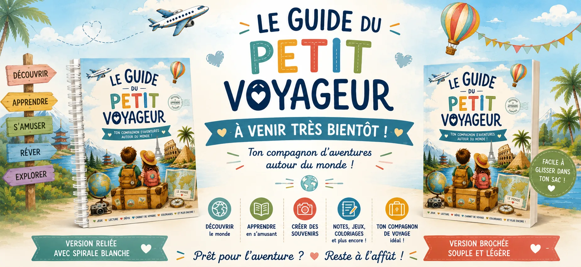Le Guide du petit voyageur — édition 2026-27, l'outil incontournable des petits voyageurs