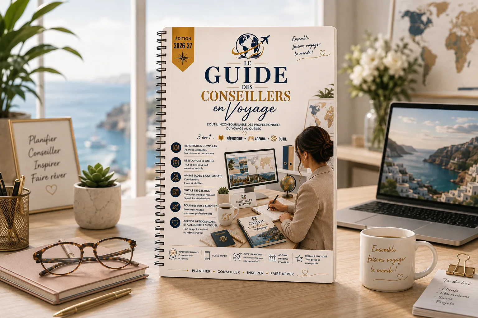 Couverture — Le Guide des Conseillers en Voyage